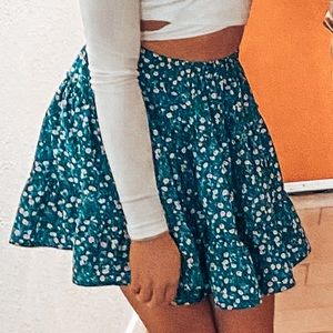 worn once shein skirt super cute and trendy